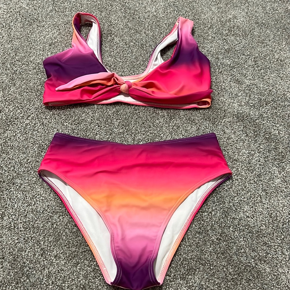 Pink Lily Bikini